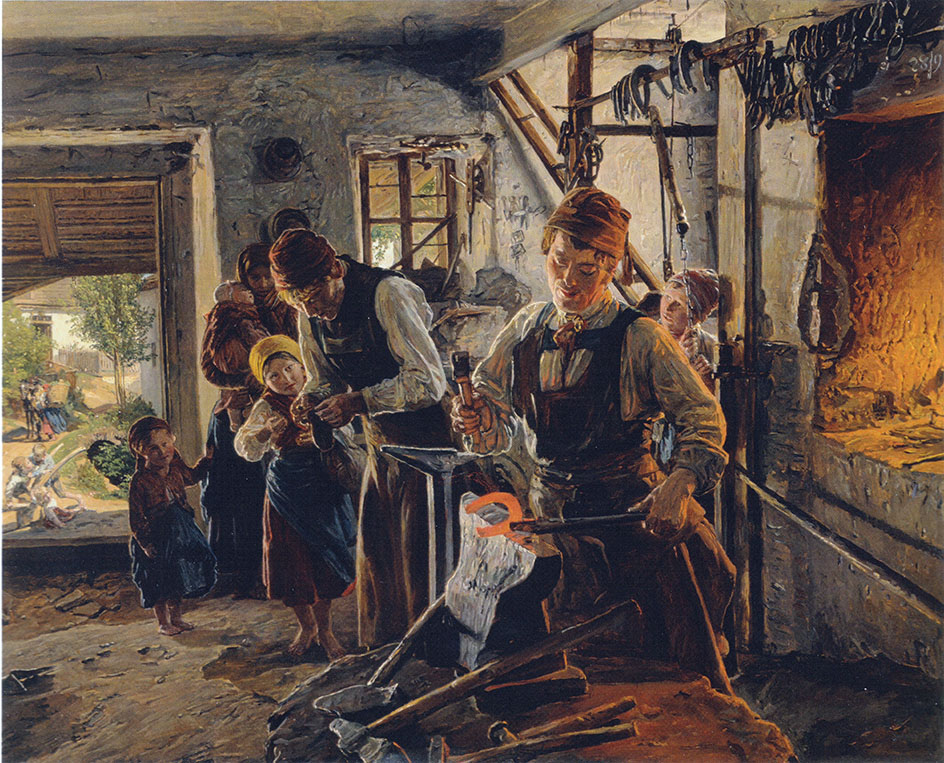 At the Farrier